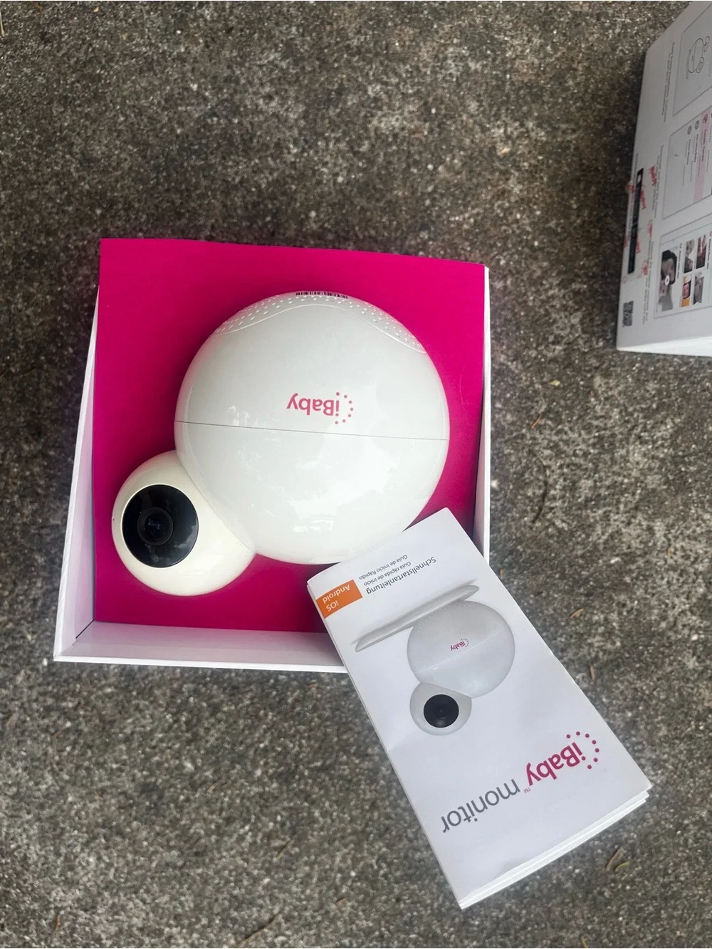 HD Wi‑Fi Baby Monitor Camera - White